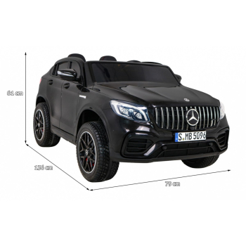 Auto Mercedes GLC 63S Czarne - SUV dla dzieci + Napęd 4x4